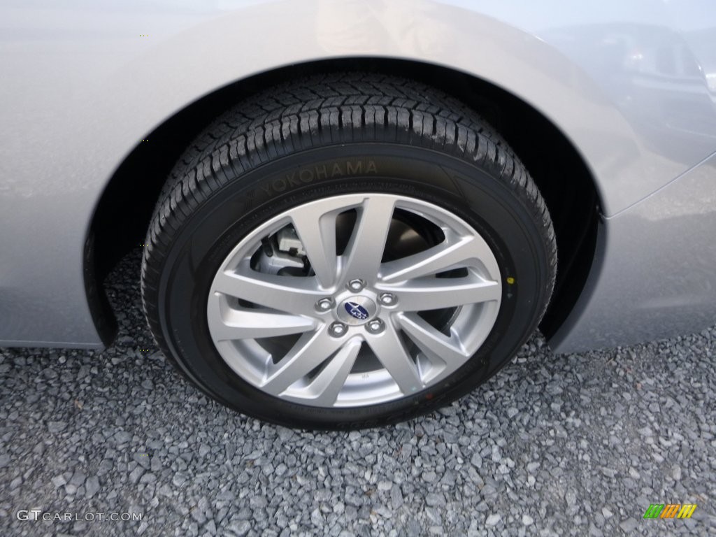 2016 Impreza 2.0i Premium 4-door - Ice Silver Metallic / Black photo #2