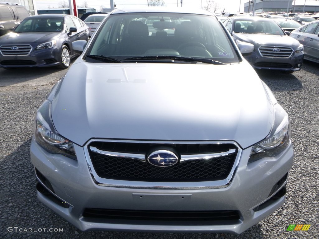 2016 Impreza 2.0i Premium 4-door - Ice Silver Metallic / Black photo #12