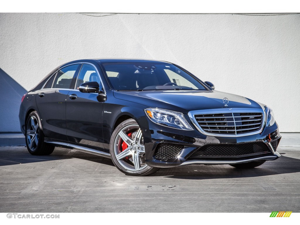 Black 2016 Mercedes-Benz S 63 AMG 4Matic Sedan Exterior Photo #108779695