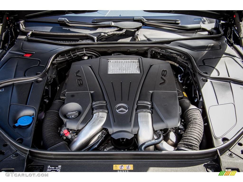 2016 Mercedes-Benz S 550 Sedan 4.7 Liter biturbo DI DOHC 32-Valve VVT V8 Engine Photo #108780049