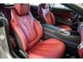  2016 S 550 4Matic Coupe designo Bengal Red/Black Interior