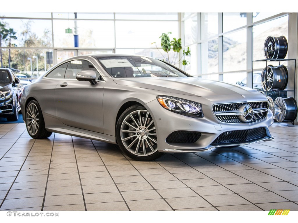 designo Magno Alanite Grey Metallic (matte) 2016 Mercedes-Benz S 550 4Matic Coupe Exterior Photo #108780577