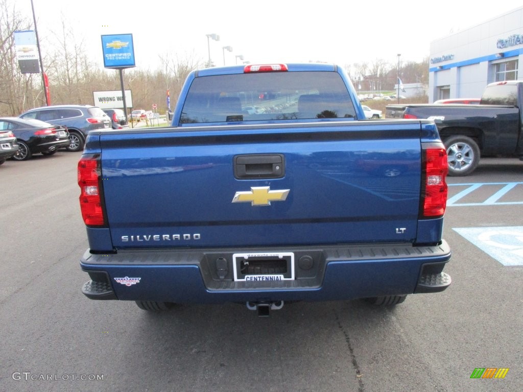 2016 Silverado 1500 LT Z71 Crew Cab 4x4 - Deep Ocean Blue Metallic / Jet Black photo #5