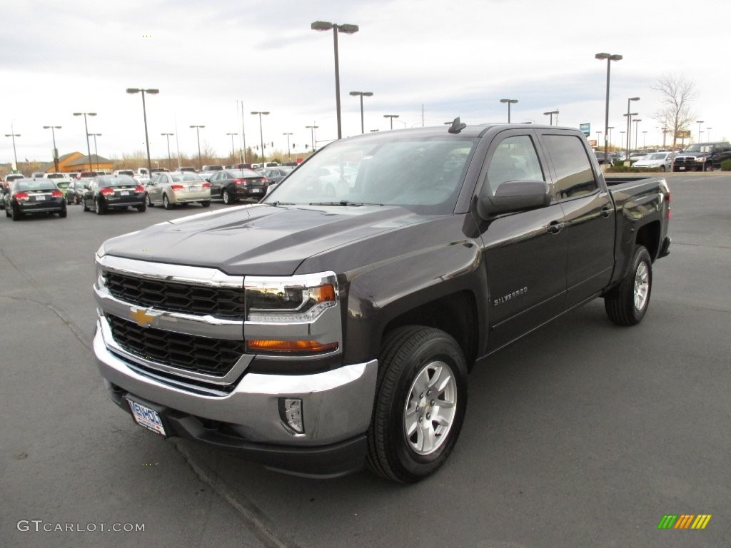 2016 Silverado 1500 LT Crew Cab 4x4 - Tungsten Metallic / Jet Black photo #2