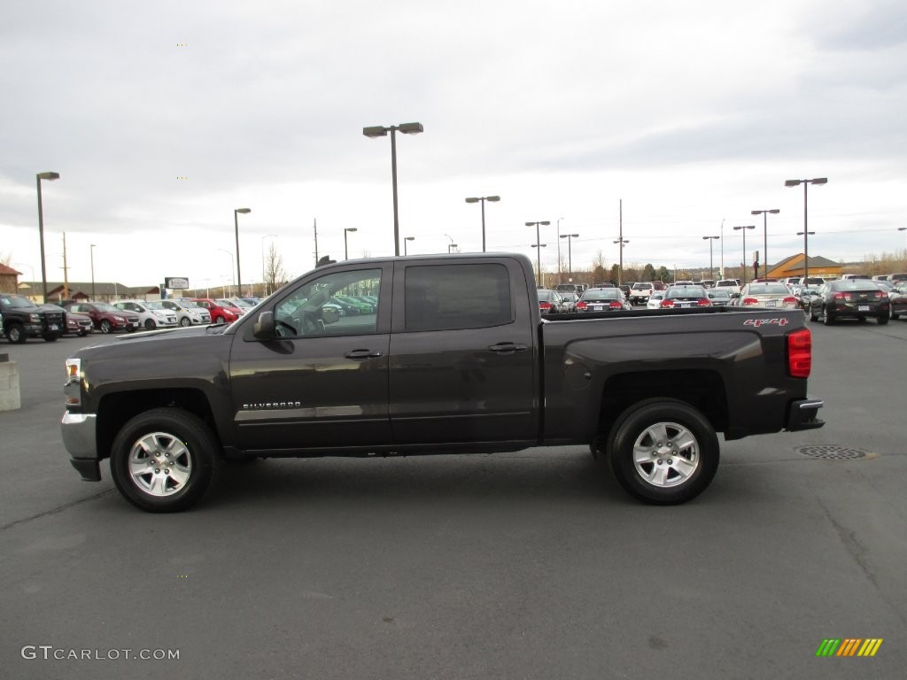 2016 Silverado 1500 LT Crew Cab 4x4 - Tungsten Metallic / Jet Black photo #3
