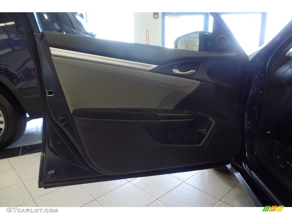 2016 Honda Civic EX-T Sedan Gray Door Panel Photo #108783520
