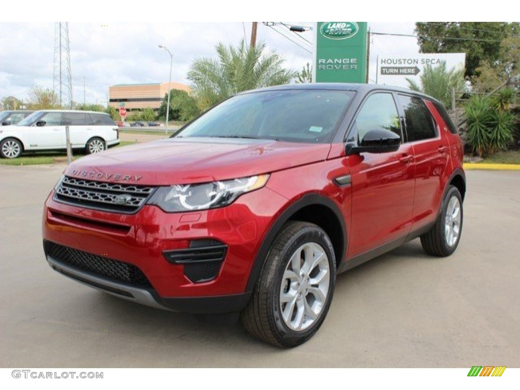 2016 Discovery Sport SE 4WD - Firenze Red Metallic / Ebony photo #7