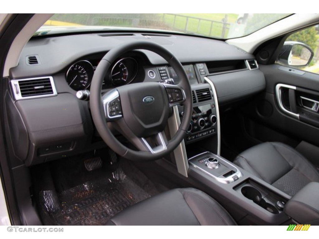 Ebony Interior 2016 Land Rover Discovery Sport SE 4WD Photo #108786667