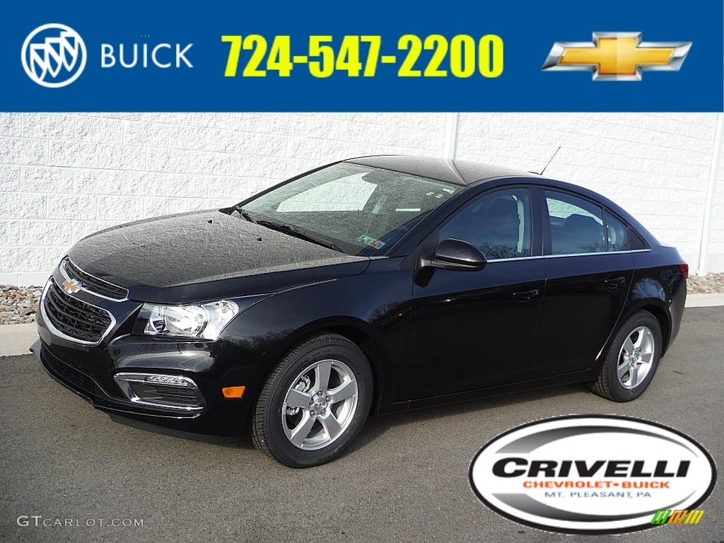 2016 Cruze Limited LT - Black Granite Metallic / Jet Black photo #1