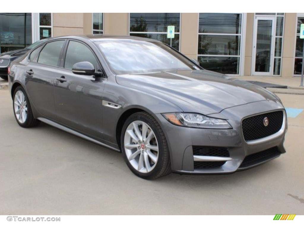 Ammonite Grey 2016 Jaguar XF 35t Exterior Photo #108787600