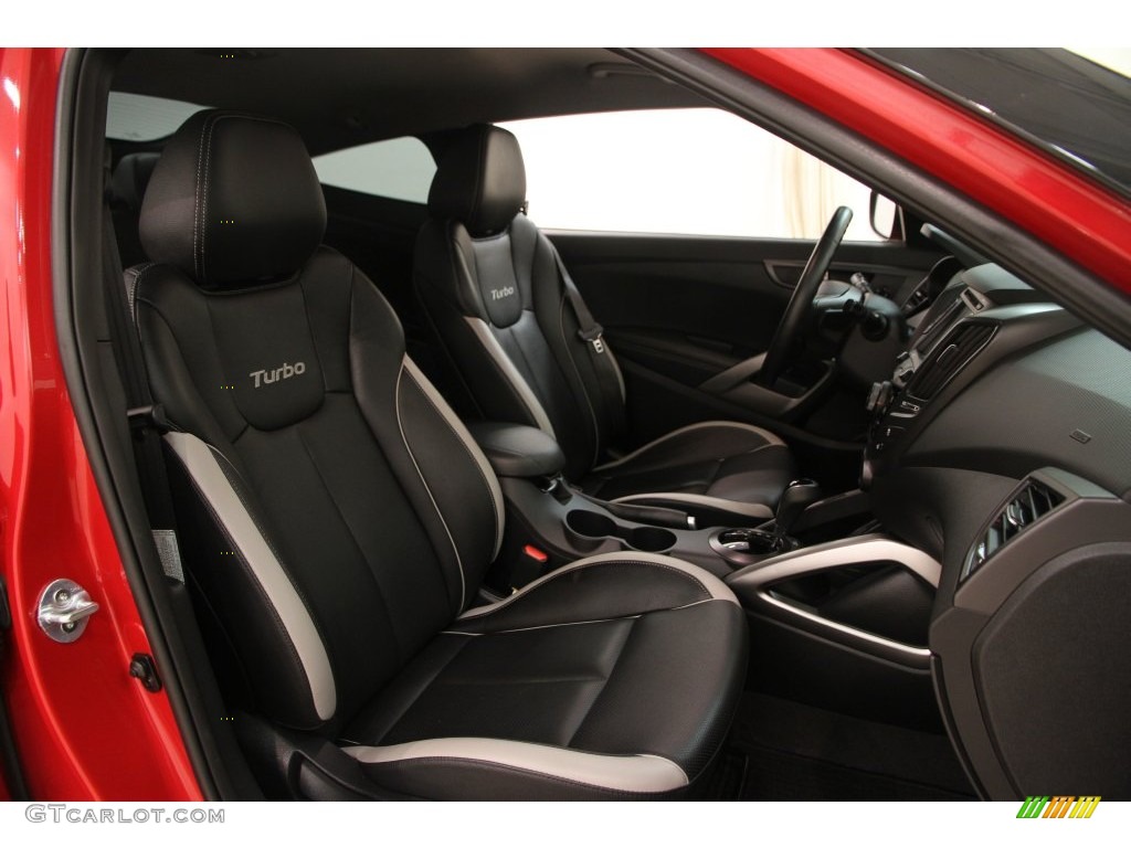 2013 Hyundai Veloster Turbo Front Seat Photo #108788107