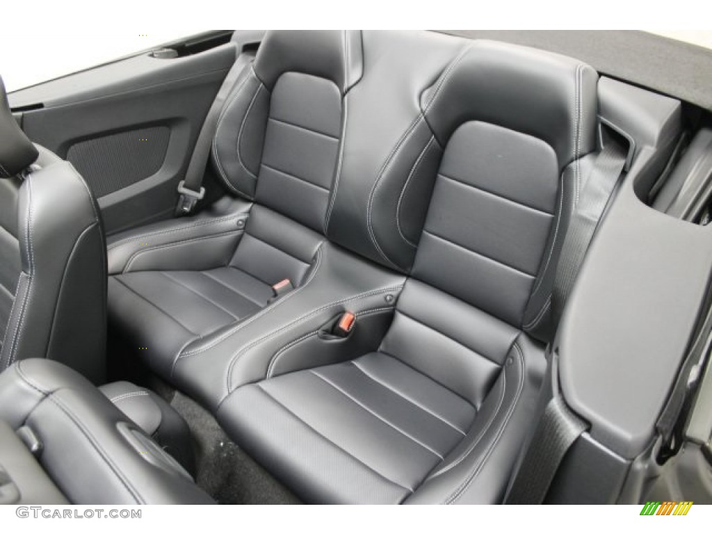 Ebony Interior 2016 Ford Mustang GT Premium Convertible Photo #108790753