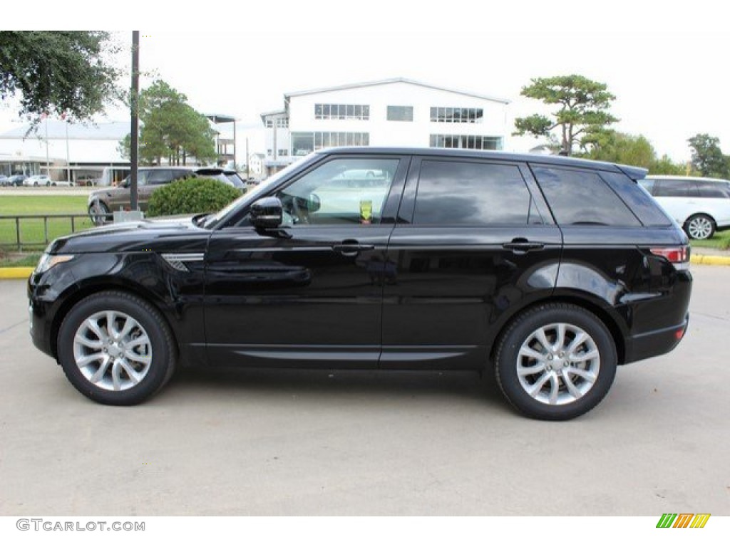 Santorini Black Metallic 2016 Land Rover Range Rover Sport HSE Exterior Photo #108790873