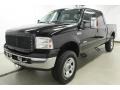 2006 Black Ford F250 Super Duty Lariat Crew Cab 4x4  photo #3