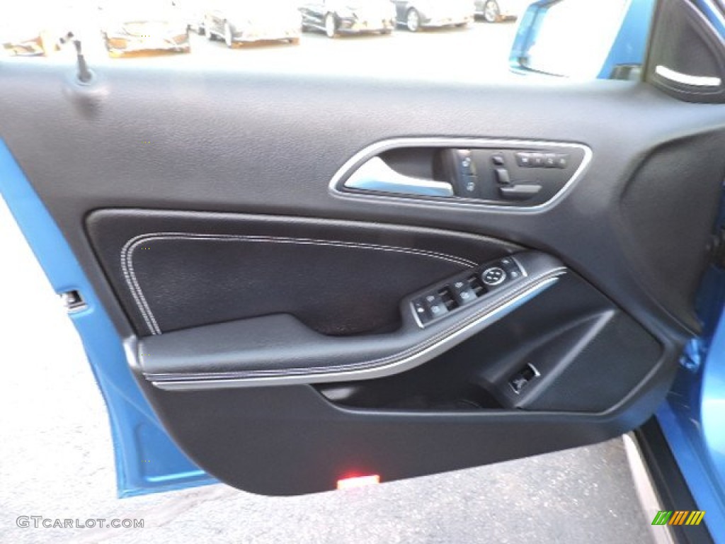 2015 GLA 250 4Matic - South Seas Blue Metallic / Black photo #11
