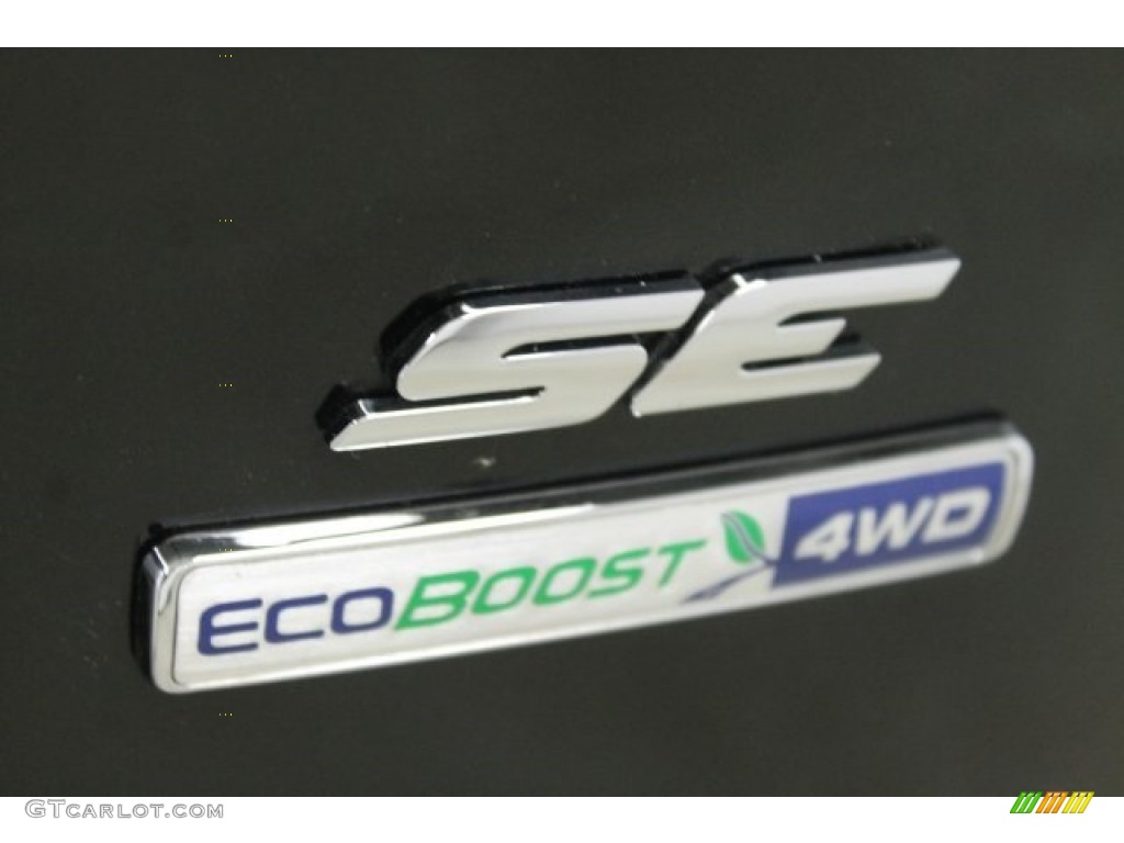 2013 Escape SE 1.6L EcoBoost 4WD - Tuxedo Black Metallic / Charcoal Black photo #8