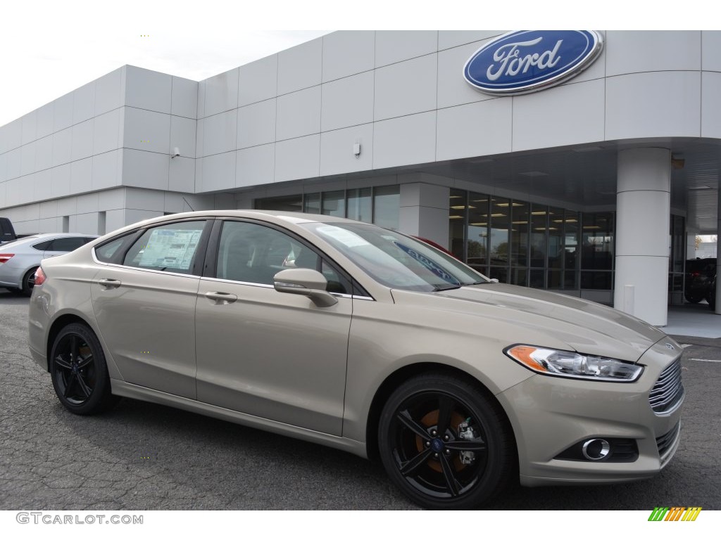 2016 Fusion SE - Tectonic Metallic / Charcoal Black photo #1