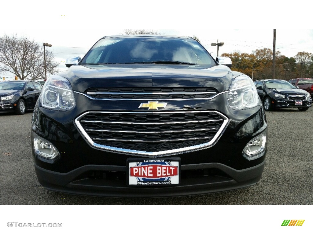 2016 Equinox LTZ AWD - Mosaic Black Metallic / Saddle Up/Jet Black photo #2