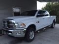 Bright White 2012 Dodge Ram 2500 HD Laramie Mega Cab 4x4