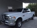 2012 Bright White Dodge Ram 2500 HD Laramie Mega Cab 4x4  photo #2