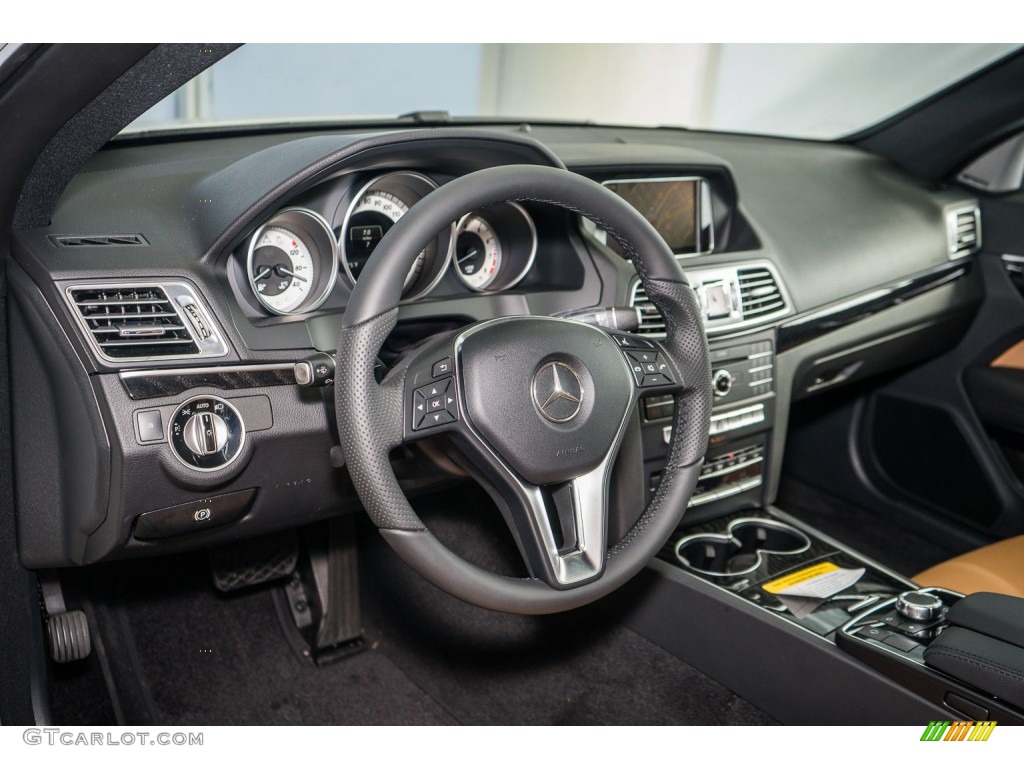 2016 E 400 Coupe - Polar White / Natural Beige/Black photo #6