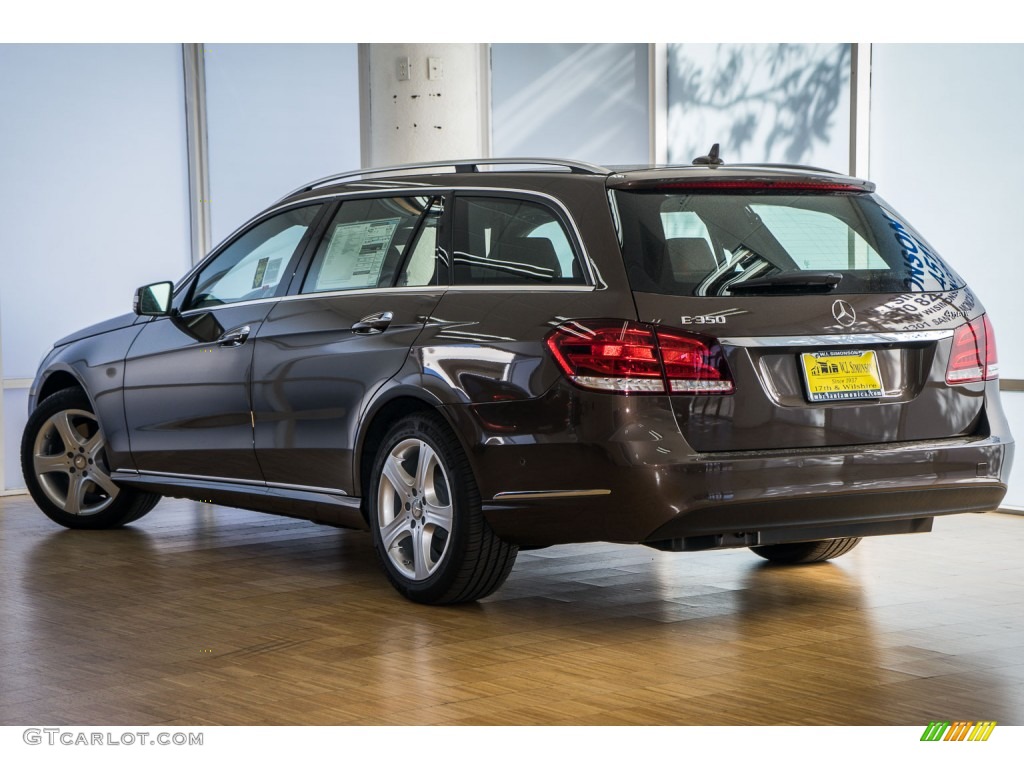 2016 E 350 4Matic Wagon - Dolomite Brown Metallic / Chestnut Brown/Black photo #3