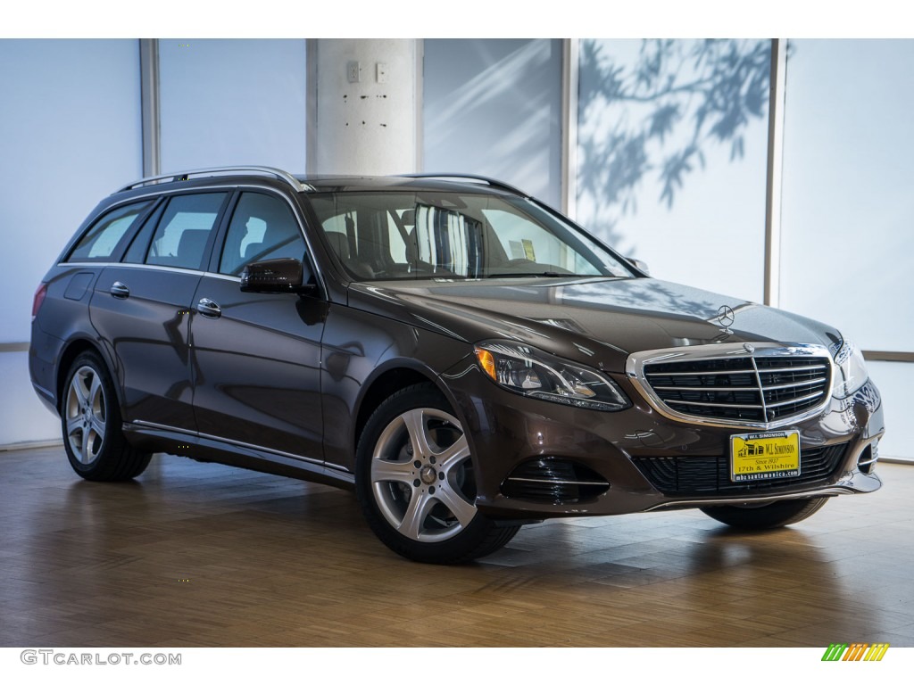 2016 E 350 4Matic Wagon - Dolomite Brown Metallic / Chestnut Brown/Black photo #12