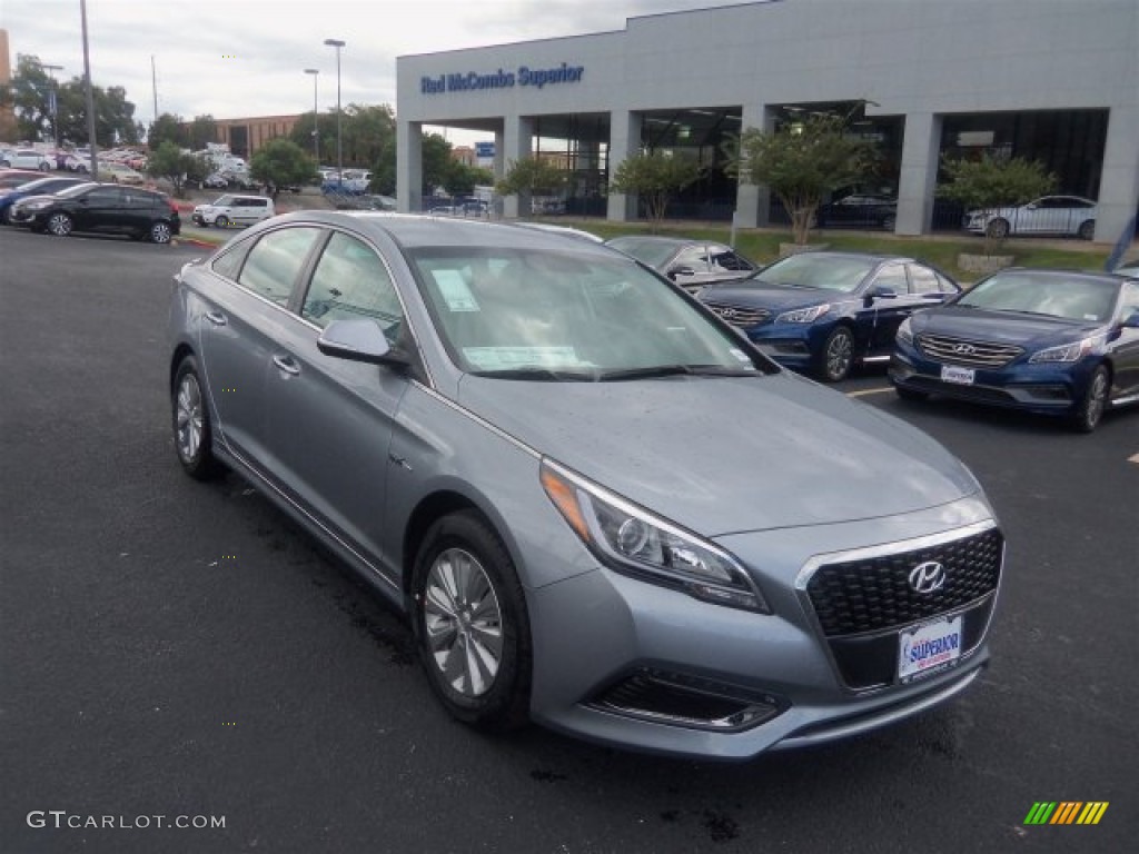 2016 Pewter Gray Metallic Hyundai Sonata Hybrid Se 108794766 Pewter Gray Metallic Hyundai Sonata Hybrid