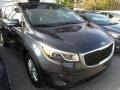 2016 Midnight Sapphire Kia Sedona LX  photo #4