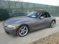 2007 Stratus Grey Metallic BMW Z4 3.0si Roadster  photo #8