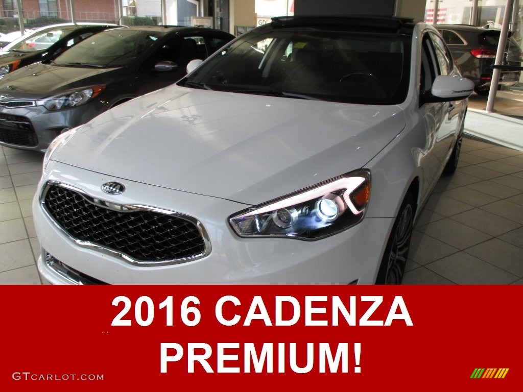 2015 Cadenza Premium - Snow White Pearl / Black photo #1