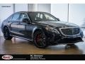 Obsidian Black Metallic - S 63 AMG 4Matic Sedan Photo No. 1