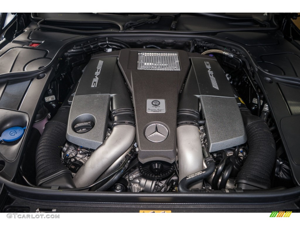 2016 Mercedes-Benz S 63 AMG 4Matic Sedan 5.5 Liter AMG biturbo DOHC 32-Valve VVT V8 Engine Photo #108799560