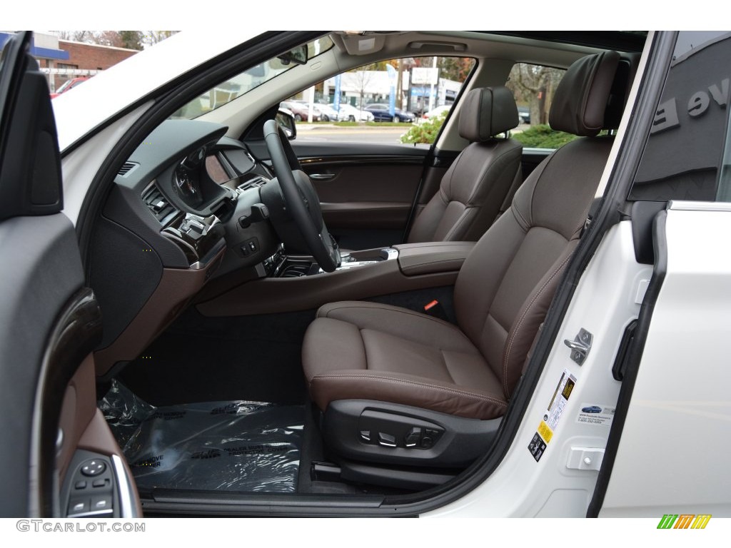 2015 BMW 5 Series 535i xDrive Gran Turismo Front Seat Photo #108800109