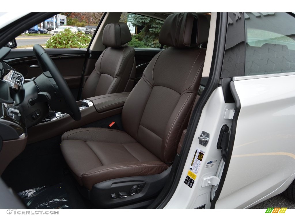 Mocha/Black Interior 2015 BMW 5 Series 535i xDrive Gran Turismo Photo #108800130
