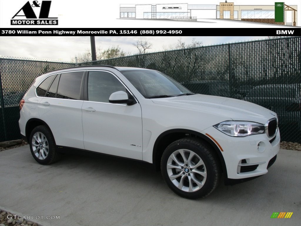 Alpine White BMW X5