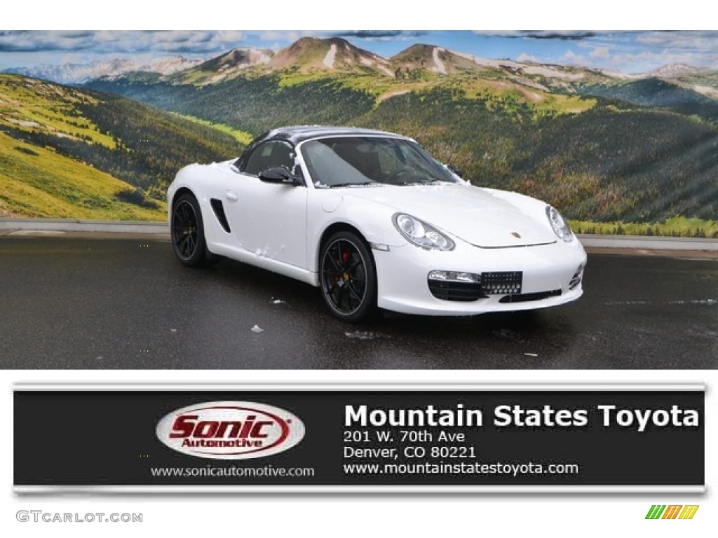 2011 Boxster S - Carrara White / Black photo #1