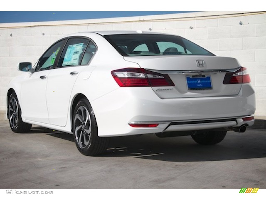 2016 Accord EX-L V6 Sedan - White Orchid Pearl / Ivory photo #2