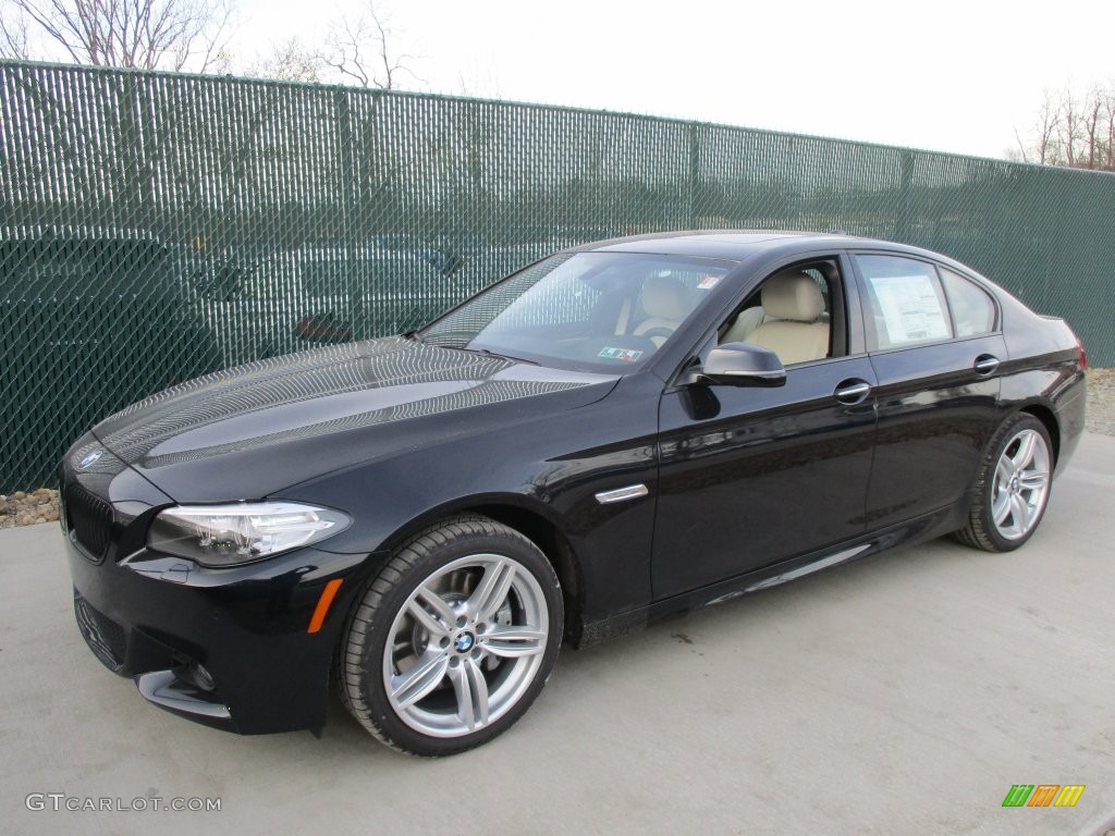 Jet Black 2016 BMW 5 Series 535i xDrive Sedan Exterior Photo #108800946
