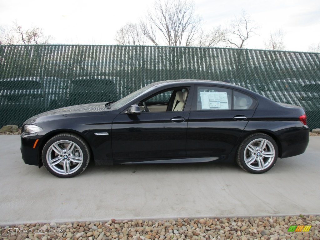 Jet Black 2016 BMW 5 Series 535i xDrive Sedan Exterior Photo #108800979
