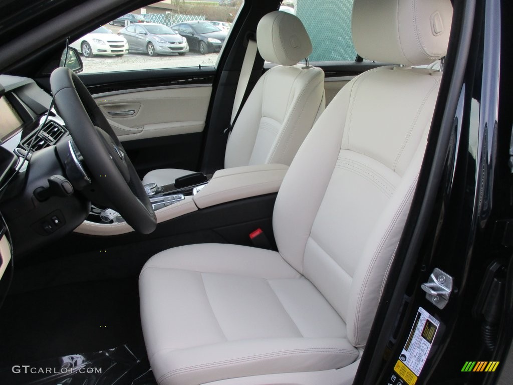 Ivory White Interior 2016 BMW 5 Series 535i xDrive Sedan Photo #108801063
