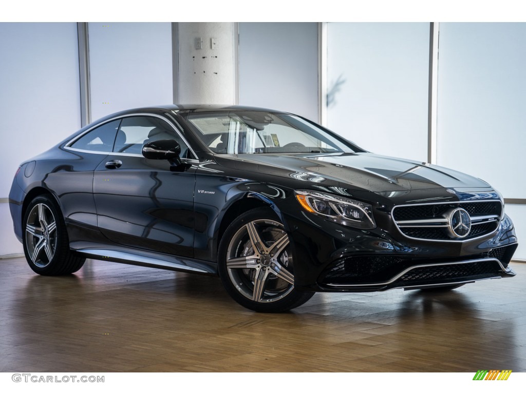 Obsidian Black Metallic 2016 Mercedes-Benz S 63 AMG 4Matic Coupe Exterior Photo #108801393