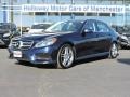 2014 Lunar Blue Metallic Mercedes-Benz E 350 4Matic Sedan  photo #1