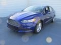 2016 Deep Impact Blue Metallic Ford Fusion SE  photo #7