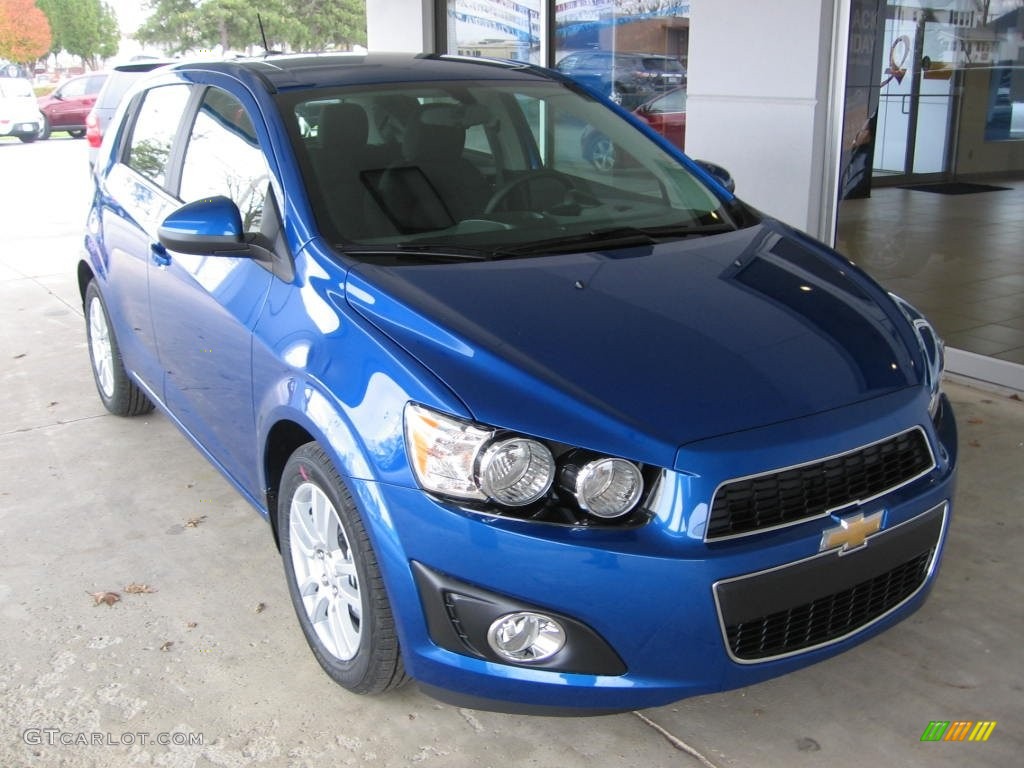 Kinetic Blue Metallic Chevrolet Sonic