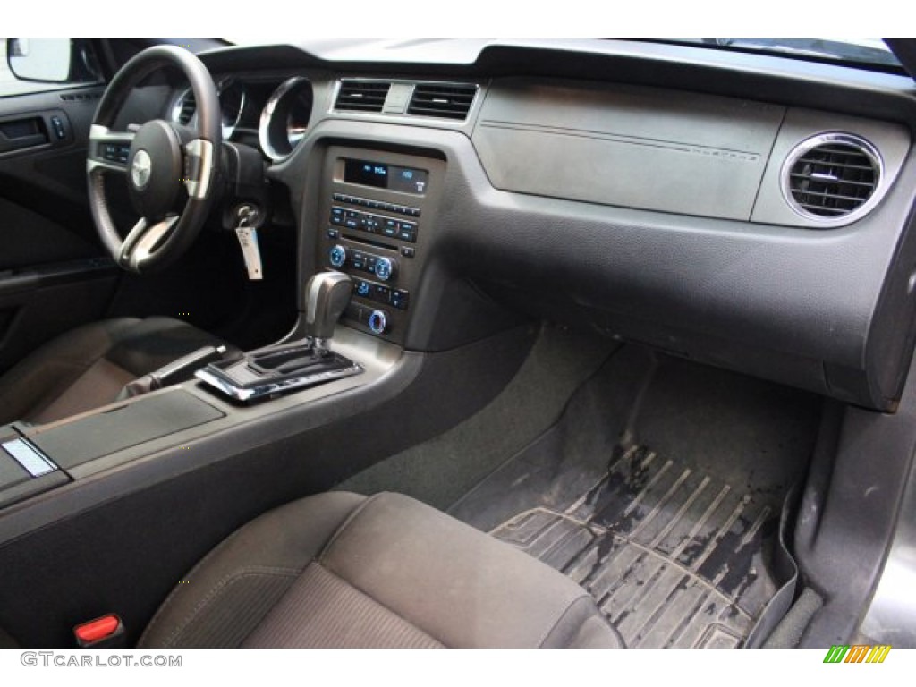 2014 Mustang V6 Premium Coupe - Sterling Gray / Charcoal Black photo #28
