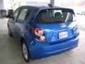 2016 Kinetic Blue Metallic Chevrolet Sonic LT Hatchback  photo #3