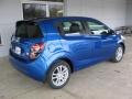 2016 Kinetic Blue Metallic Chevrolet Sonic LT Hatchback  photo #18