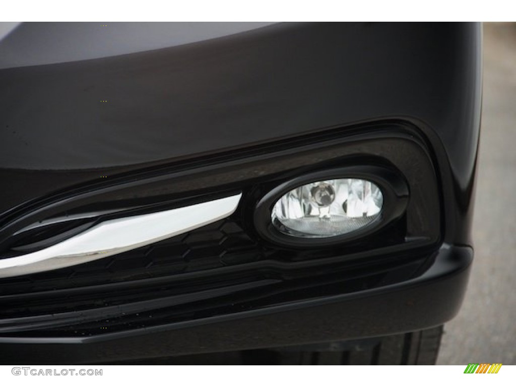 2015 Civic EX-L Sedan - Crystal Black Pearl / Black photo #6
