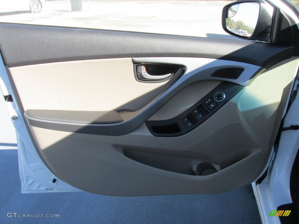 2016 Elantra SE - White / Beige photo #19